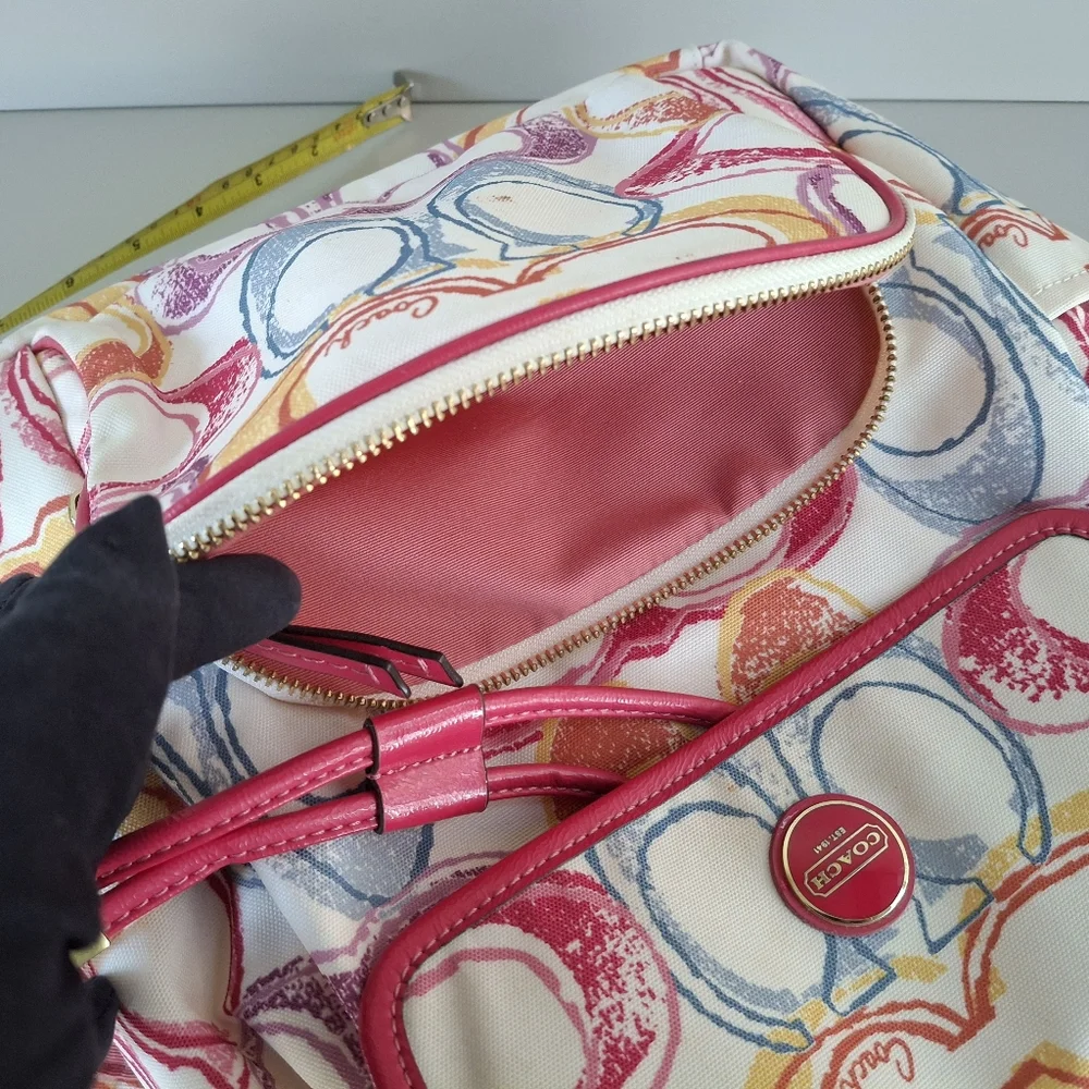 Coach Multicolor Backpack - Picture 11 of 15